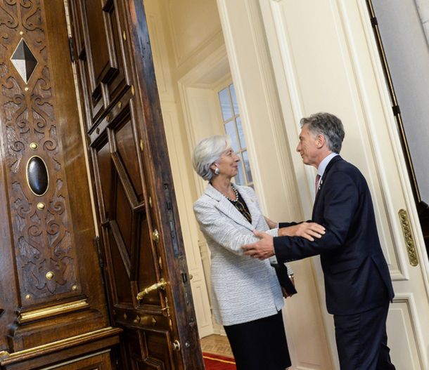 Lagarde y Macri
