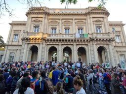 Abrazo al Hospital Bonaparte