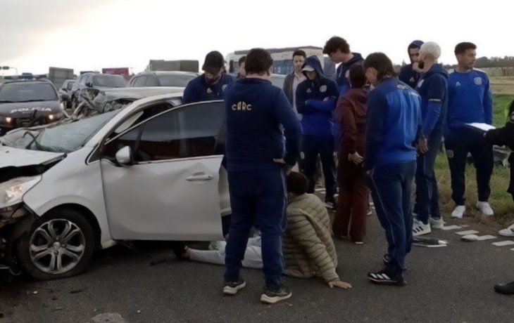 Preocupación en Rosario Central: Kevin Gutiérrez se accidentó camino a la práctica