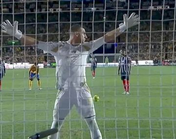 La provocación de Nahuel Guzmán a Sergio Ramos que se hizo viral