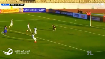 El insólito ataque de Irak que no pudo ser gol ante Tailanda por las Eliminatorias asiáticas El insólito ataque de Irak que no pudo ser gol ante Tailanda por las Eliminatorias asiáticas