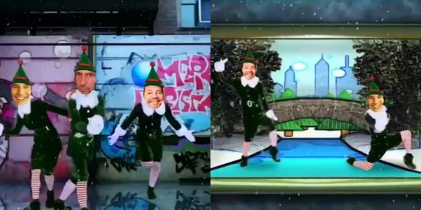 El video navideño de Marcelo Tinelli y El Tirri