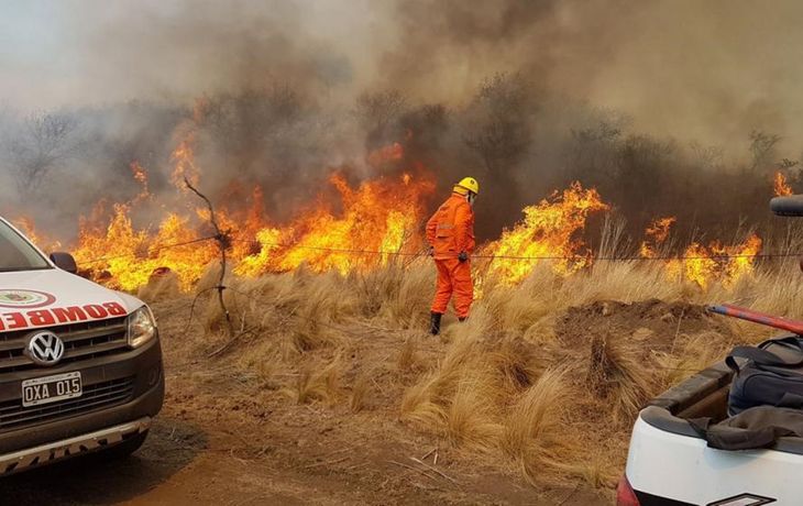 Así son los incendios en Córdoba según las imágenes captadas por la NASA