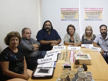 Sadop, Udocba, Suteba, FEB, UDA y Amet, los gremios docentes