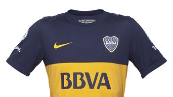 presentaron oficialmente la nueva camiseta de boca