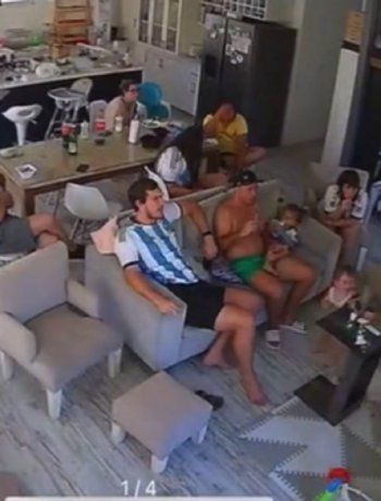 Un bebé les apagó la tele antes del gol de Messi y la reacción se volvió viral