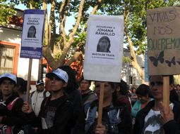 Cuatro meses sin Johana: masiva marcha por la aparición de la joven