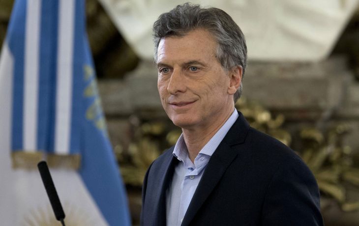 Mauricio Macri en Casa de Gobierno