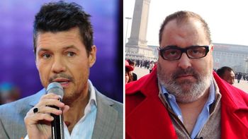 fuerte cruce entre marcelo tinelli y jorge lanata fuerte cruce entre marcelo tinelli y jorge lanata
