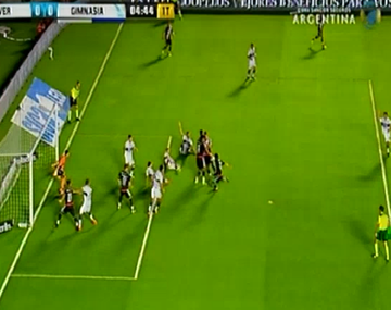 El gol anulado a Ponzio