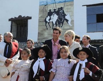 Karina Rabolini junto a Juan Manuel Urtubey en Salta