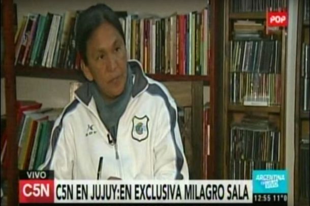 El adelanto de la entrevista en exclusiva a Milagro Sala en C5N