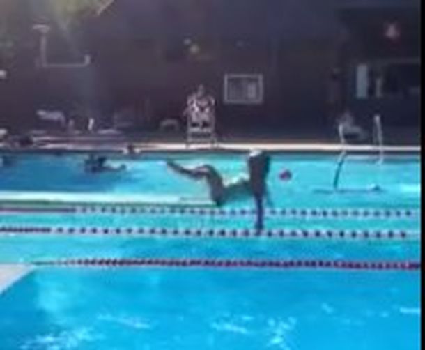 Una nena que se prepara para las olimpíadas del futuro