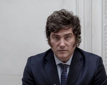 Javier Milei, apurado con la reforma laboral.