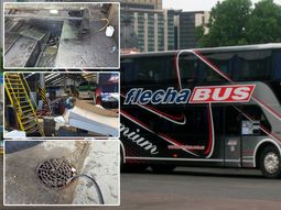 clausuraron la terminal de flechabus en retiro por la presencia de sustancias insalubres clausuraron la terminal de flechabus en retiro por la presencia de sustancias insalubres