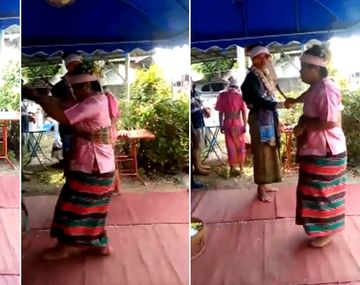 Un hombre cometió un error con una espada y murió en Tailandia