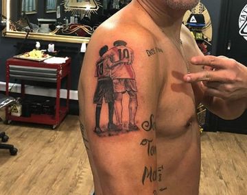 El Burrito y un tatuaje con mucho significado