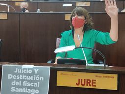 Avanza la destitución del fiscal que maltrató a Luli Trujillo de C5N
