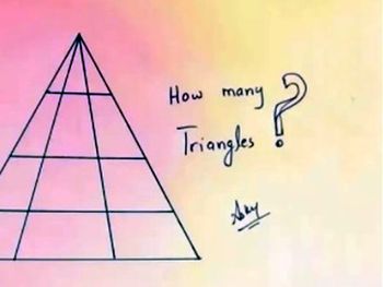 ¿Cuántos triángulos hay en esta imagen?