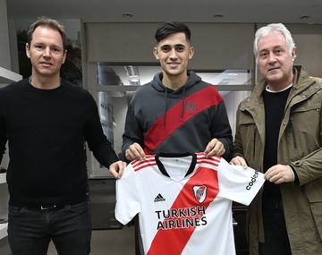 Pablo Solari se convirtió en el cuarto refuerzo de River