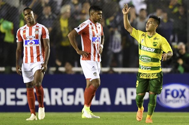 Junior vs Defensa y Justicia - Crédito:&nbsp;@Sudamericana