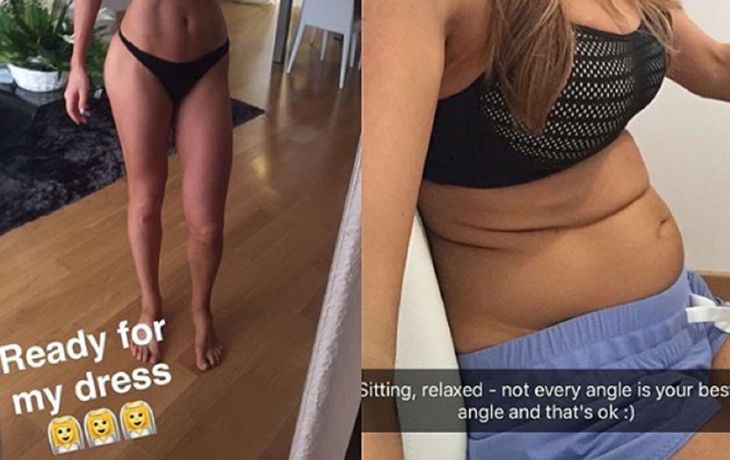 ¡No hay cuerpos perfectos!: revelan los trucos para mostrarse en de la mejor manera en Instagram
