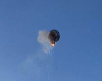 Tragedia en Brasil: se incendió un globo aerostático y murieron al menos ocho personas