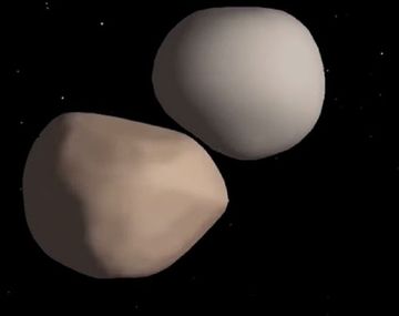 Extraño descubrimiento: la NASA detectó un asteroide doble cercano a la Tierra