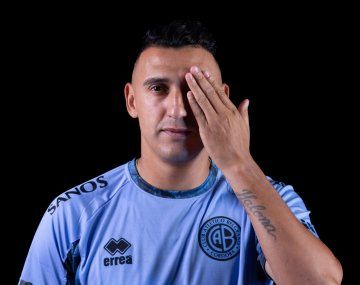 Matías Suárez fue presentado como nuevo jugador de Belgrano