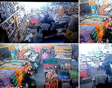 La quiso rociar con nafta