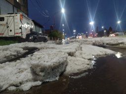 Se espera caída de granizo. Se espera caída de granizo.