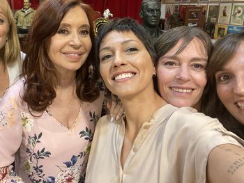 El festejo íntimo de Cristina Kirchner con Máximo, Alberto Fernández y Fabiola Yáñez