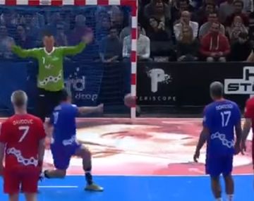 El arquero, impávido ante la genialidad de Anquetil