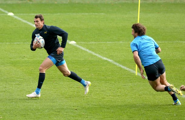 Los Pumas se preparan para la semifinal ante Australia