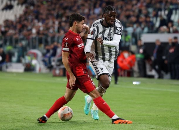 Con acento argentino: Juventus empató 1-1 con Sevilla en Italia
