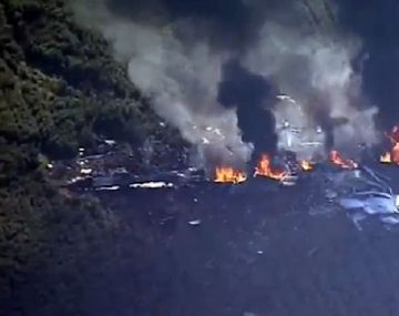 Se estrelló un avión de la marina estadounidense en Mississipi