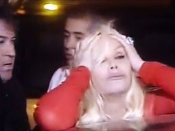 susana gimenez, muy alegre a la salida de una fiesta susana gimenez, muy alegre a la salida de una fiesta