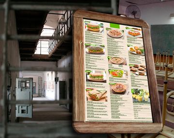 Menú vegano para escuelas y cárceles