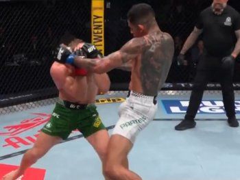 El brutal KO de Carlos Prates a Jack Della Maddalena en el UFC de Perth