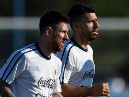 Lionel Messi y Sergio Agüero