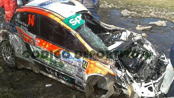 Accidente Nico Díaz