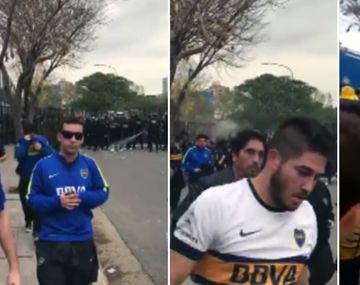 ¿Volvió el Panadero? Hubo gas pimienta en La Boca