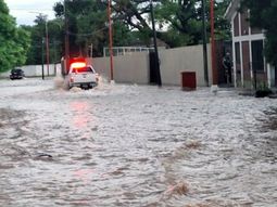 Tormentas e inundaciones en Salta.