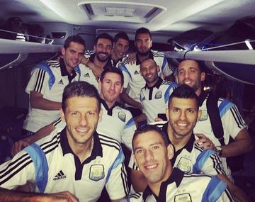 La Selección ya está en Brasilia y allí espera a Bélgica