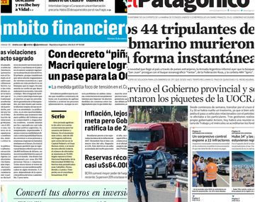 Tapas de diarios del viernes 12 de enero de 2018