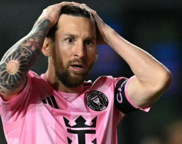 Messi no se entrenó con el Inter Miami y preocupa de cara a un partido clave
