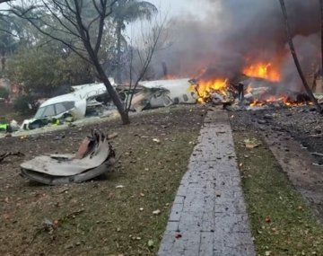 Tragedia en Brasil: un avión con pasajeros se estrelló en San Pablo