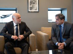 Álvaro Elizalde, ministro de Interior de Chile, y Lisandro Catalán, vicejefe de Gabinete del Interior de Argentina.