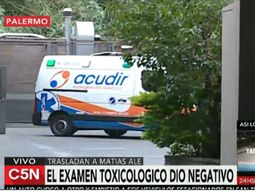 el examen toxicologico dio negativo: derivan a matias ale a un psiquiatrico el examen toxicologico dio negativo: derivan a matias ale a un psiquiatrico