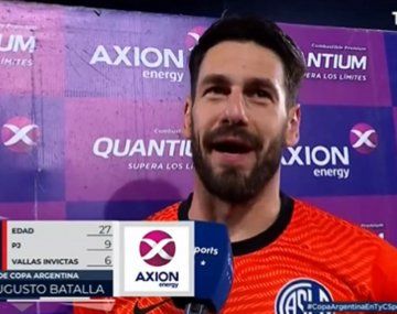 Batalla agradeció a todos los equipos por los que pasó y se olvidó de River